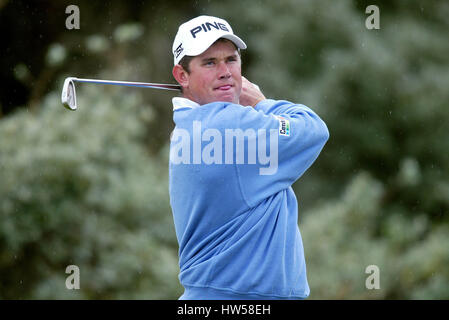 LEE WESTWOOD ANGLETERRE ECOSSE MUIRFIELD GOLF GULLAN 19 Juillet 2002 Banque D'Images