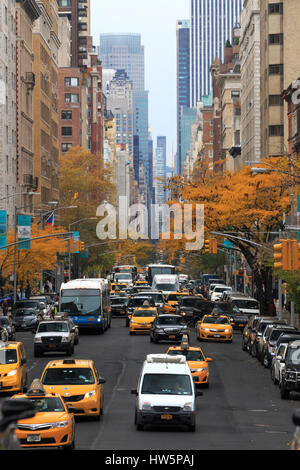 USA, New York, Manhattan, Upper East Side, Madison Avenue Banque D'Images