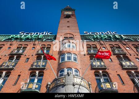 Le Danemark, la Nouvelle-Zélande, de Copenhague, le Scandic Hotel Banque D'Images