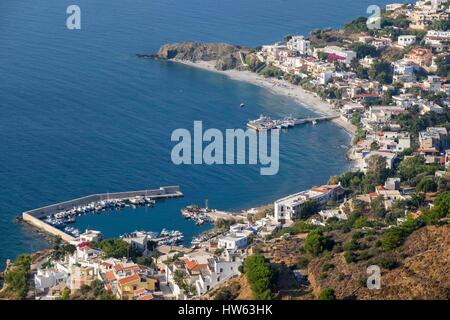 La Grèce, l'archipel du Dodécanèse, l'île de Kalymnos Myrties, (Mirties) Banque D'Images