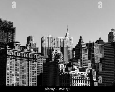 World Financial Center et North Cove Harbour à Hudson River, Lower Manhattan, New York, USA Banque D'Images