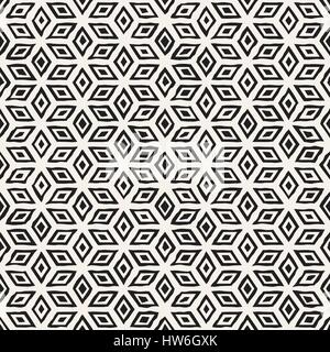 Ligne de la main Lattice. Abstract Background Freehand Design. Vector Pattern. Transparente Illustration de Vecteur