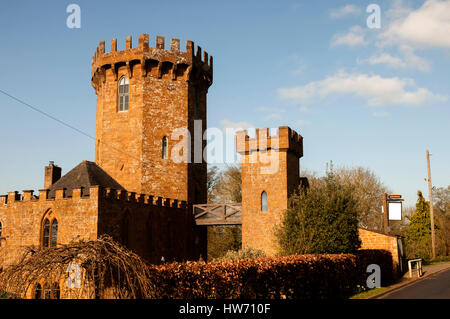 Tour Edge Hill, dans le Warwickshire, Angleterre, RU Banque D'Images