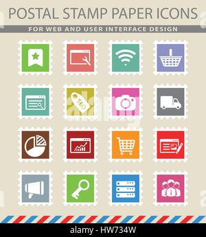 SEO et développement web icons pour symboles simplement Illustration de Vecteur