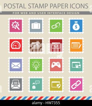 SEO et développement web icons pour symboles simplement Illustration de Vecteur