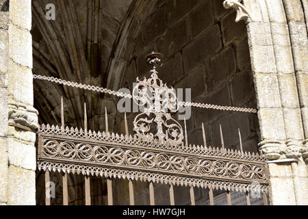 Particulier de l'enclos paroissial de la cathédrale de Braga Banque D'Images