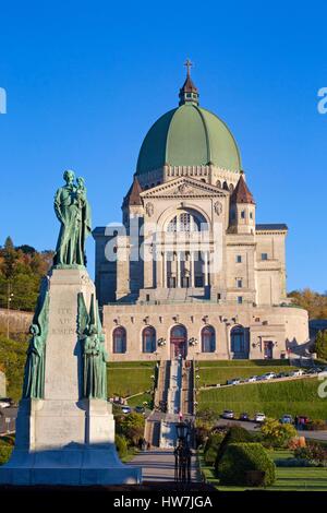 Canada, Québec, Montréal, l'Oratoire Saint-Joseph célèbre site de pèlerinage Banque D'Images