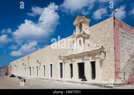 Cuba, La Havane, Fortaleza de San Carlos de la Cabana fortress Banque D'Images