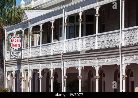 L'Australie, Australie occidentale, Bunbury, Le Rose Hotel Banque D'Images