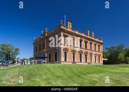 L'Australie, l'Australie du Sud, Clare Valley, Mintaro, Martindale Hall, 1880 hôtel particulier qu'il a été vu dans le film de Peter Weir, 1975 Pique-nique à Hanging Rock Banque D'Images