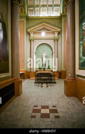 Canada, Québec, Montréal, Catedrale Marie-Reine du mond, la cathédrale, de l'intérieur Banque D'Images