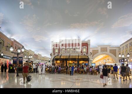 Qatar, Doha, Villaggio Shopping Mall, de l'intérieur Banque D'Images