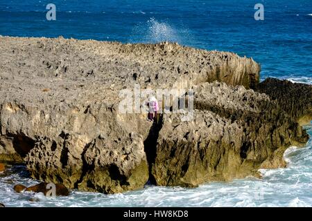 Vietnam, Ninh Thuan province, près de Phan Rang, Nui Cha National Park, Vinh Hy bay Banque D'Images