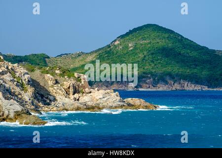 Vietnam, Ninh Thuan province, près de Phan Rang, Nui Cha National Park, Vinh Hy bay Banque D'Images