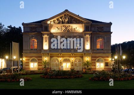 Allemagne, Baden Württemberg, Forêt-Noire (Schwarzwald), Baden Baden, Théâtre Banque D'Images