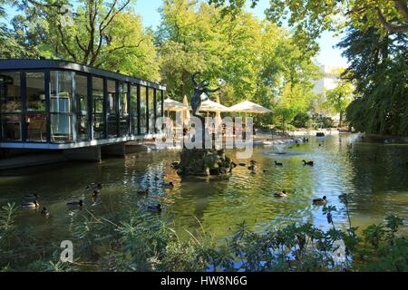 La France, Vaucluse, Avignon, jardin du Rocher des Doms Banque D'Images