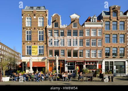 Pays-bas, le nord de la Hollande, Amsterdam, plantage, district Kadijksplein Banque D'Images