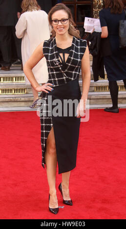 Mar 15, 2017 - Michelle Dewberry participant à la Prince's Trust Awards célèbrent leur succès au London Palladium à Londres, Angleterre, RU Banque D'Images