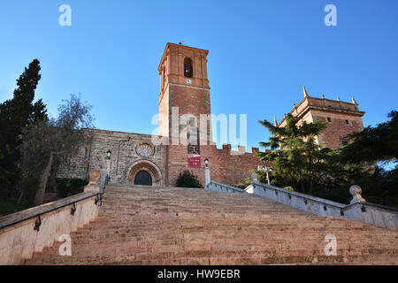 Monastère Royal de Saint Marie d'El Puig, National Monument Artistique Historique -, au fil des ans, elle a servi de temple, une prison et une école. Banque D'Images