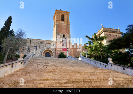 Monastère Royal de Saint Marie d'El Puig, National Monument Artistique Historique -, au fil des ans, elle a servi de temple, une prison et une école. Banque D'Images