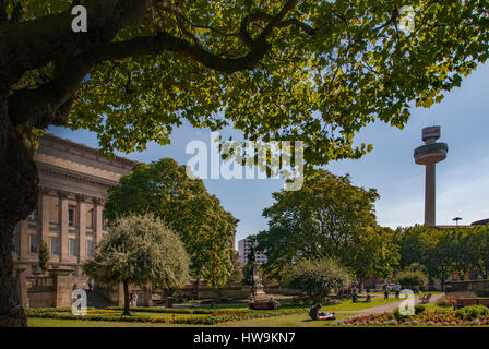 St John's gardens Liverpool. Banque D'Images