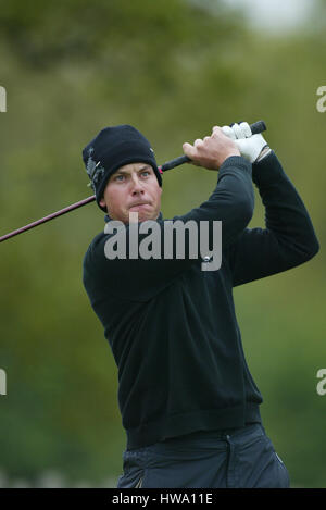 La Suède Henrik STENSON FORÊT DES ARDENNES 08 Mai 2004 Banque D'Images