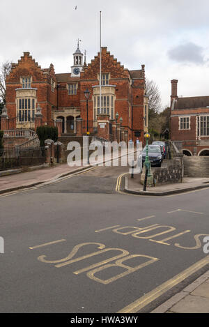 Maison Druries, Harrow School, Harrow on the Hill, en Angleterre Banque D'Images