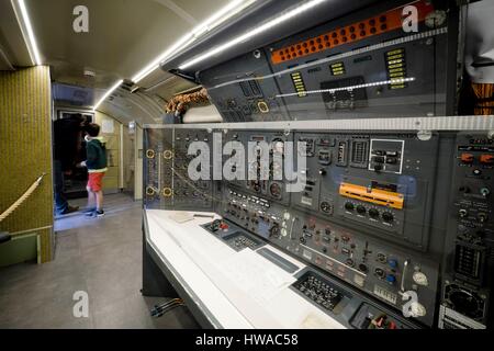 France, Haute Garonne, Toulouse, Aeroscopia, Musée aéronautique, Concorde, control station Banque D'Images
