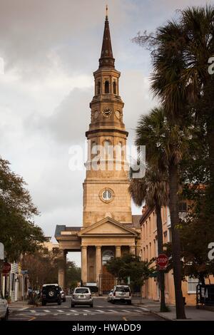 États-unis, Caroline du Sud, Charleston, St Philip's Episcopal Church Banque D'Images