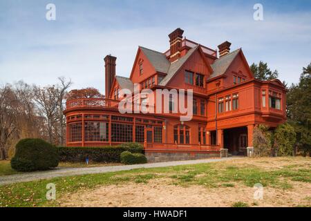 United States, New Jersey, West Orange, Thomas Edison National Historical Park, Glenmont, ancienne maison de Thomas Edison Banque D'Images