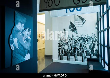 États-unis, de la Géorgie, d'Andersonville, d'Andersonville National Historic Site, site de la première guerre civile, prisonnier de guerre, camp de prisonnier de National Banque D'Images