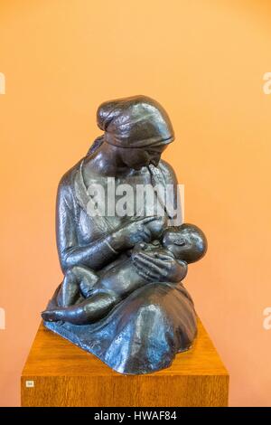Croatie, Zagreb, Zagreb, Ivan Mestrovic Foundation Banque D'Images
