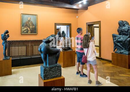 Croatie, Zagreb, Zagreb, Ivan Mestrovic Foundation Banque D'Images