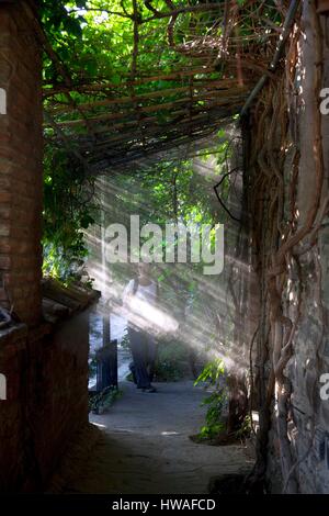 La Turquie, Izmir, Province, Sirince Köyü Matematik, Village de Mathématiques Banque D'Images