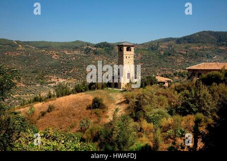 La Turquie, Izmir, Province, Sirince Köyü Matematik, Village de Mathématiques Banque D'Images