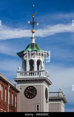 United States, Massachusetts, Lowell, parc national historique de Lowell, Boot Mills Banque D'Images