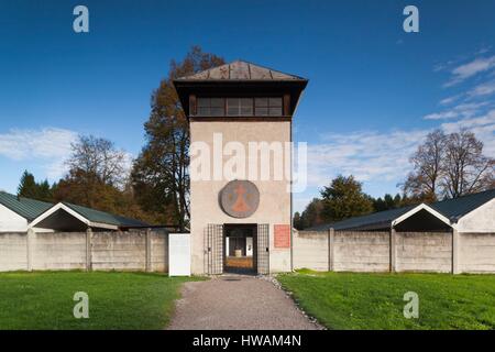 Allemagne, Bavière, Munich-Dachau, WW-2 ère camp de concentration Nazi Banque D'Images