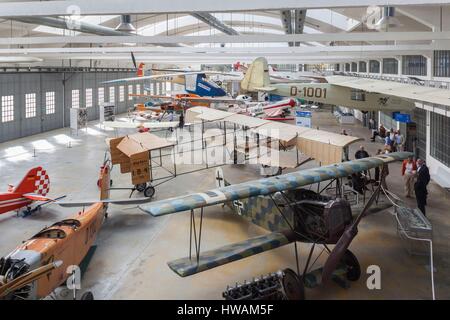 Allemagne, Bavière, Munich-Oberschleissheim, Deutsches Museum Collection Aviation, établi au sein de l'ancien terrain d'aviation de l'OTAN, début galerie Banque D'Images