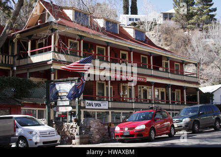 Hôtel historique à l'établissement The Inn at Castle Rock, Bisbee, Arizona, AZ, USA, United States Banque D'Images