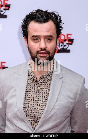 Londres, Royaume-Uni. Mar 19, 2017. Daniel Mays assiste à l'Empire trois bourses détenues au Roundhouse, Londres le 19/03/2017. Sur la photo : Daniel Mays. Photo par : Julie Edwards/Alamy Live News Banque D'Images