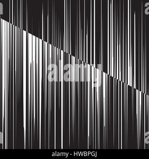 Rayures verticales noires et blanches Illustration de Vecteur