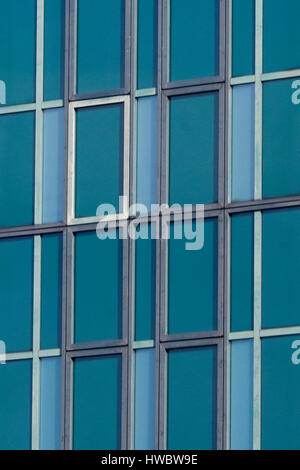 Morden Verre architectural de bâtiments à Londres Banque D'Images