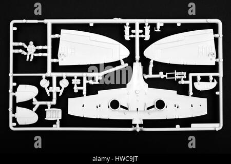 Kit Airfix modèle Spitfire Banque D'Images