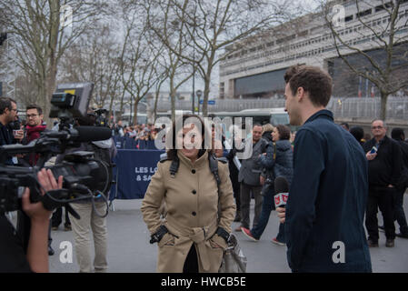 Paris : Serge Moati, journaliste et réalisateur français Banque D'Images