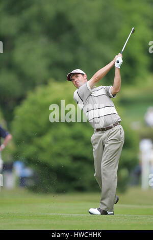 PADRAIG HARRINGTON L'IRLANDE WENTWORTH VIRGINIA WATER ENGLAND 28 Mai 2005 Banque D'Images