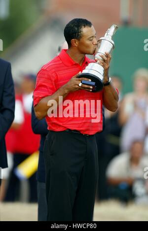 TIGER WOODS CHAMPION OPEN 2006 ROYAL LIVERPOOL GOLF CLUB HOYLAKE 23 Juillet 2006 Banque D'Images