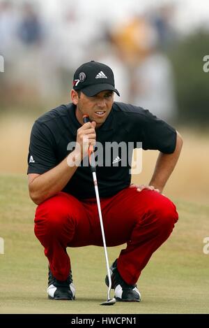 SERGIO GARCIA ESPAGNE ROYAL LIVERPOOL GOLF CLUB HOYLAKE 21 Juillet 2006 Banque D'Images