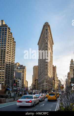 Flatiron Building - New York City, USA Banque D'Images