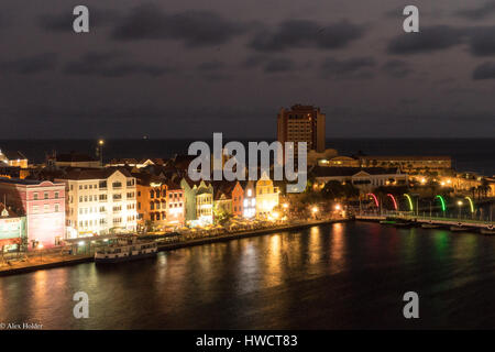 Horizon Caraïbes néerlandaises Curaçao Banque D'Images