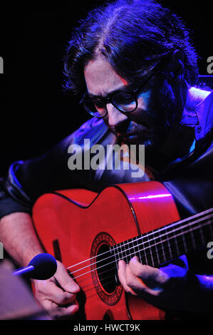 Al Di Meola, célébrité, portrait, jazz, fusion, guitariste, al, al di meola, concert, di meola, Divertissement, célèbre, guitare, photo Kazimierz Jurewicz Banque D'Images